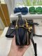 Prada SAFFIANO 2 ZIP NERO