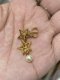 Dior EARRING STAR GOLD