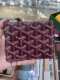 Goyard SHORT WALLET BURGUNDY 2023