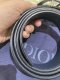 Dior BELT BLACK CD SIZE105