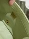 Chanel MINI7” LIGHT GREEN ADJUSTABLE GHW MICROCHIP(copy)