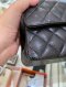 Chanel CLASSIC 10” BLACK CAVIAR SHW MICROCHIP