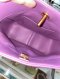 Chanel SMALL HOBO PURPLE LAMB GHW MICROCHIP