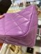 Chanel SMALL HOBO PURPLE LAMB GHW MICROCHIP