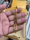 Fendi EARRING SIGNATURE LETTERS GOLD 2021
