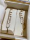 Fendi EARRING SIGNATURE LETTERS GOLD 2021