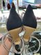 Mach&mach GLITTER BOW HIGH HEELS SIZE38