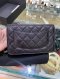 Chanel WOC BLACK CAVIAR SHW MICROCHIP