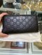 Gucci LONG WALLET ZIPPY BLACK