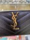 YSL CARD HOLDER WALLET BLACK GHW 2022