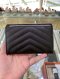 YSL CARD HOLDER WALLET BLACK GHW 2022