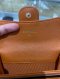 Chanel CARD HOLDER ORANGE CAVAIR SHW HOLO31