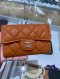Chanel CARD HOLDER ORANGE CAVAIR SHW HOLO31