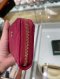 Chanel ZIPPY CARD HOLDER PINK CAVAIR GHW HOLO31