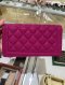 Chanel BI-FOLD WALLET PINK CAVIAR HOLO28