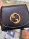 Gucci BLONDIE MEDIUM CHIAN WALLET IN BLACK
