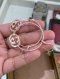 Gucci CIRCLE GG LOGO SILVER EARRING