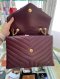 YSL LOULOU BAG BURGUNDY 2022