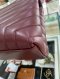 YSL LOULOU BAG BURGUNDY 2022
