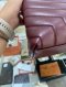 YSL LOULOU BAG BURGUNDY 2022