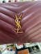 YSL LOULOU BAG BURGUNDY 2022