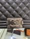 Chanel BOY 10” BLACK CAVAIR RHW HOLO28