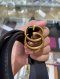 Gucci BELT SIZE85 2CM. GG GOLD