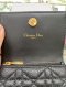 Dior CARO MEDIUM WALLET BLACK 2023