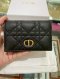 Dior CARO MEDIUM WALLET BLACK 2023