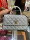 Chanel COCO 9.5 MATALLIC CAVIAR GHW MICROCHIP