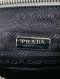 Prada TRANGLE FAUX FUR HANDBAG