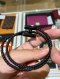Hermes tournis tresse bracelet noir 2022