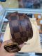 Louis Vuitton BELT SQUARE SIZE95 DAMIER EBENE 2015