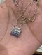 Gucci NECKLACE SQUARE SILVER
