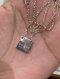 Gucci NECKLACE SQUARE SILVER