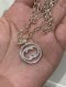 Gucci NECKLACE INTERLOCKING IN CIRCLE SILVER