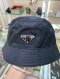 Prada BUCKET HAT NYLON NERO SIZEM