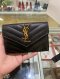 YSL CARD HOLDER BLACK GHW 2021