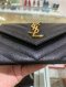 YSL CARD HOLDER BLACK GHW 2021