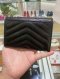 YSL CARD HOLDER BLACK GHW 2021