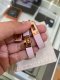 Hermes KELLY DOUBLE TOUR BRACELET MINI ROSE SAKURA RGHW STAMPU