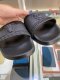 Versace RUBBER SANDALS BLACK SIZE43