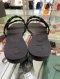 Gucci RUBBER SANDALS BLACK SIZE37