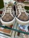 Gucci TENNIS SNEAKERS BROWN SIZE5.5