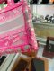 Dior BOOK TOTE MINI PINK NEON 2022