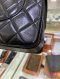 Chanel TRENDY 11” BLACK LAMB GHW HOLO23