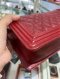 Chanel BOY 10” RED CAVIAR RHW HOLO20