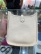 Hermes EVELYNE MINI CREAM STAMPU