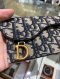 Dior SADDLE CARD HOLDER NAVY 2023