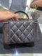 Chanel VANITY BLACK LAMB GHW HOLO31